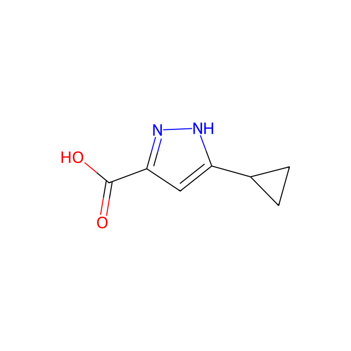 3-环丙基吡唑-5-羧酸