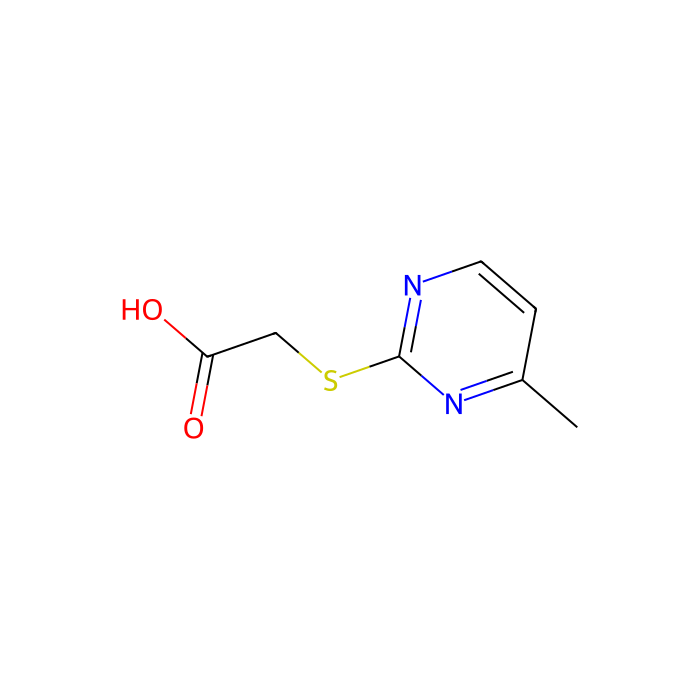 2-(羧甲基噻吩)-4-甲基嘧啶