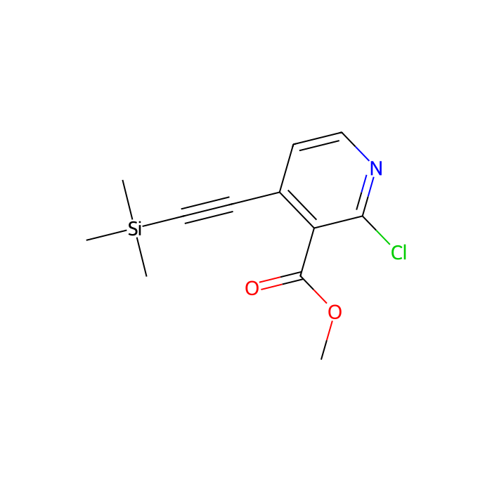 2-氯-4-三甲基硅烷基乙炔基-烟酸甲酯