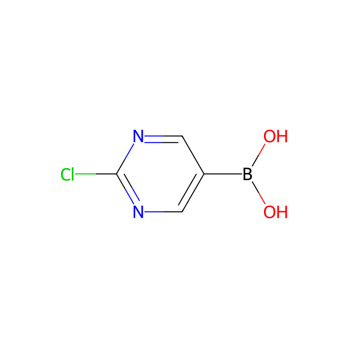 2-氯嘧啶-5-硼酸(含有数量不等的酸酐)