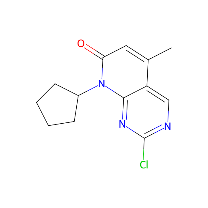 2-氯-8-环戊基-5-甲基-8H-吡啶并[2,3-d]嘧啶基-7-酮