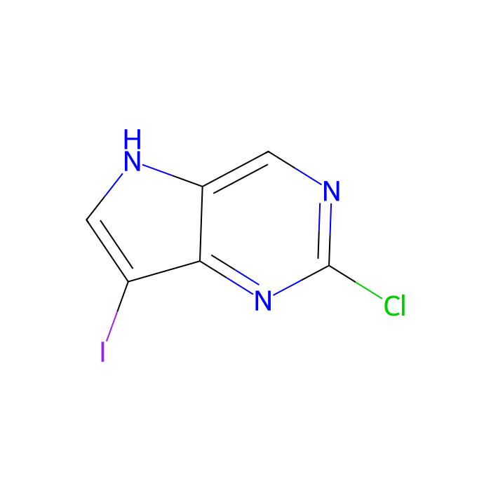 2-氯-7-碘-5H-吡咯并[3,2-d]嘧啶