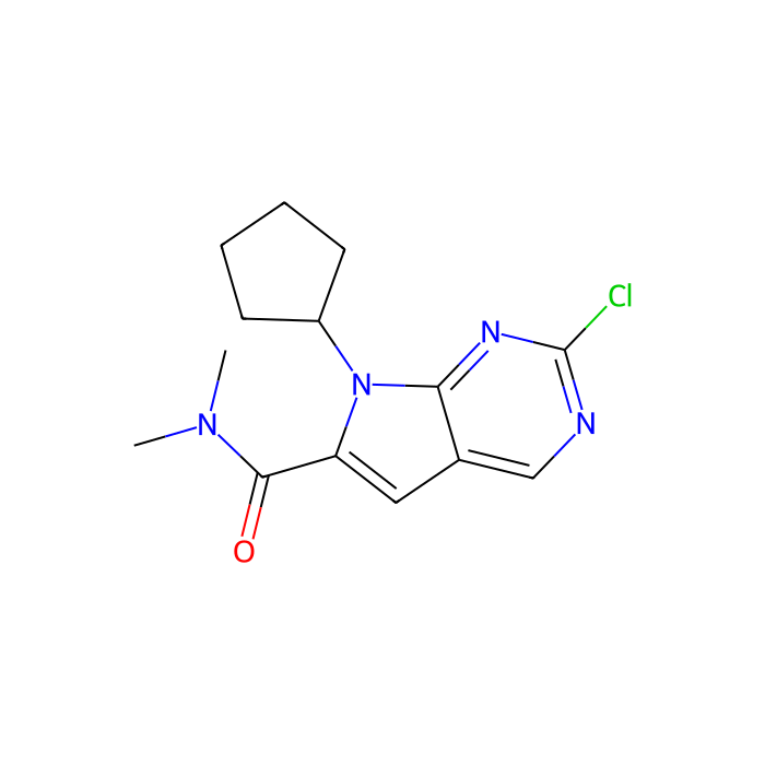 2-氯-7-环戊基-N,N-二甲基-7H-吡咯并[2,3-d]嘧啶-6-羧酰胺