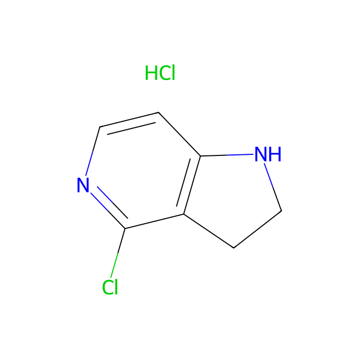 4-氯-1H,2H,3H-吡咯并[3,2-c]吡啶盐酸盐