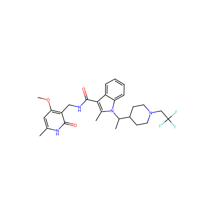 CPI-1205,组蛋白赖氨酸甲基转移酶EZH2的抑制剂, 泽斯特增强子 2 多聚酶抑制复合体 2 亚基抑制剂