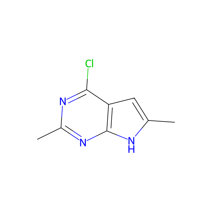 4-氯-2,6-二甲基-7H-吡咯并[2,3-d]嘧啶