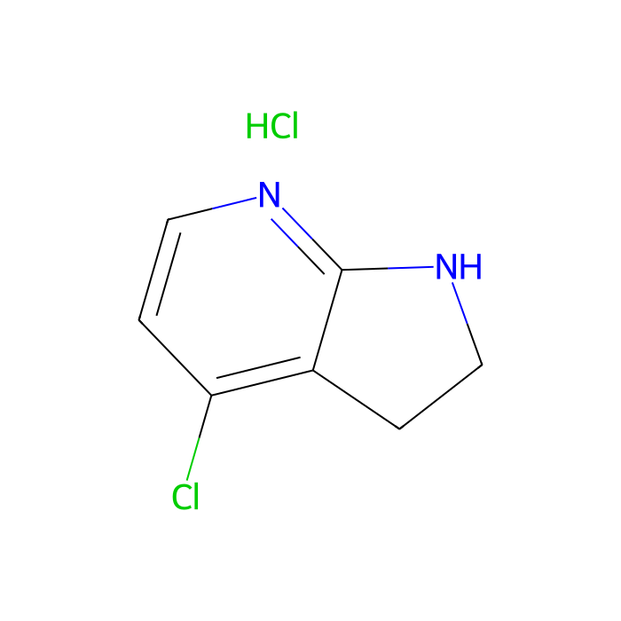 4-氯-1H,2H,3H-吡咯并[2,3-b]吡啶盐酸盐