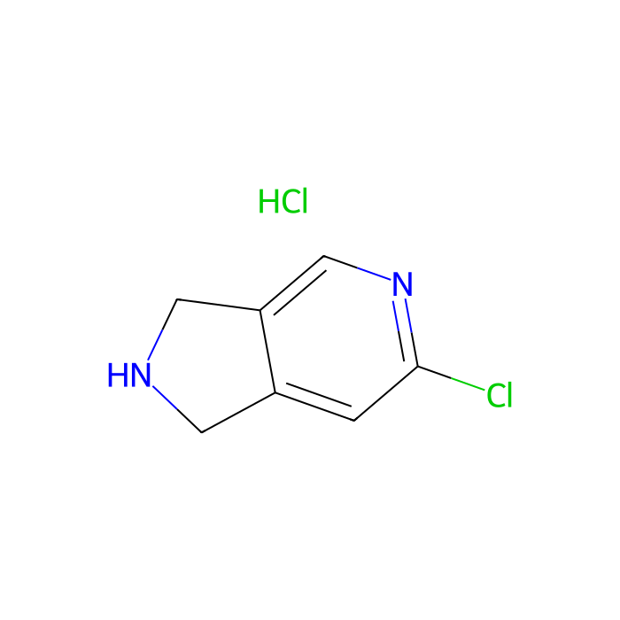 6-氯-1H,2H,3H-吡咯并[3,4-c]吡啶盐酸盐