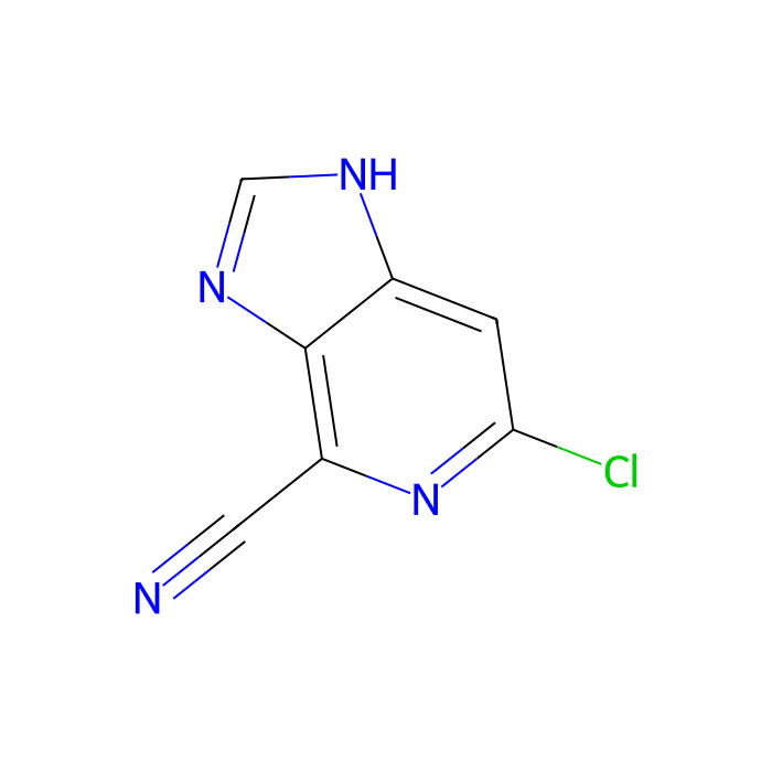 6-氯-1H-咪唑并[4,5-c]吡啶-4-腈