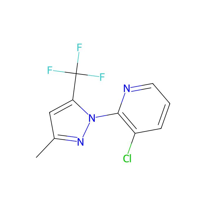 3-氯-2-(3-甲基-5-(三氟甲基)吡唑-1-基)吡啶