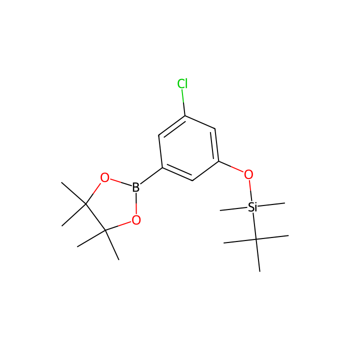 3-氯-5-叔丁基二甲基甲硅烷基氧基苯基硼酸,频哪醇酯