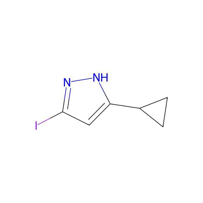5-环丙基-3-碘-1H-吡唑
