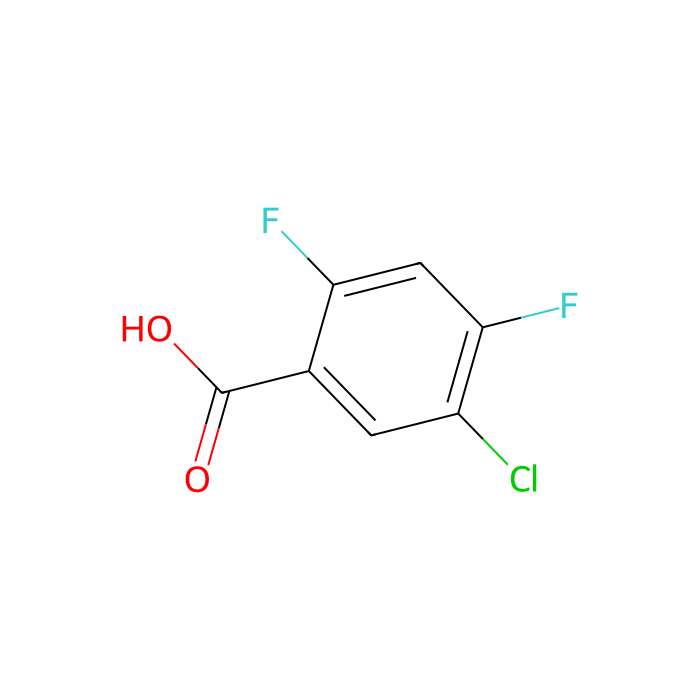 5-氯-2,4-二氟苯甲酸