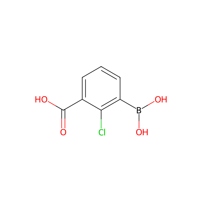 3-羧基-2-氯苯基硼酸