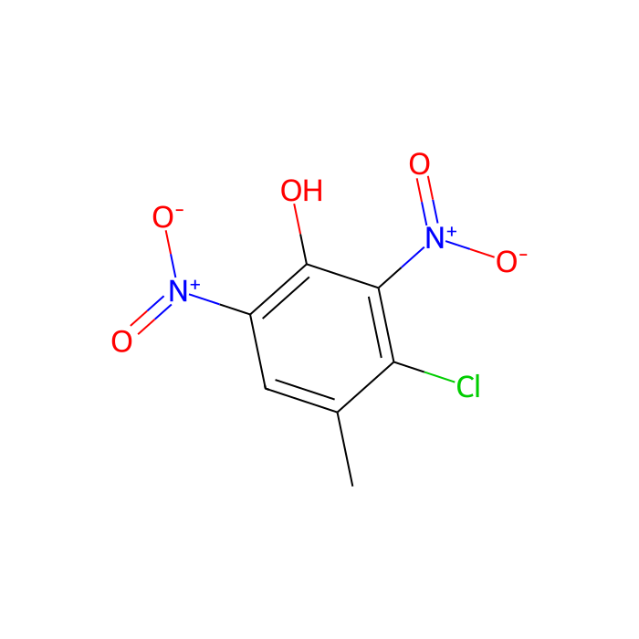 3-氯-4-甲基-2,6-二硝基苯酚