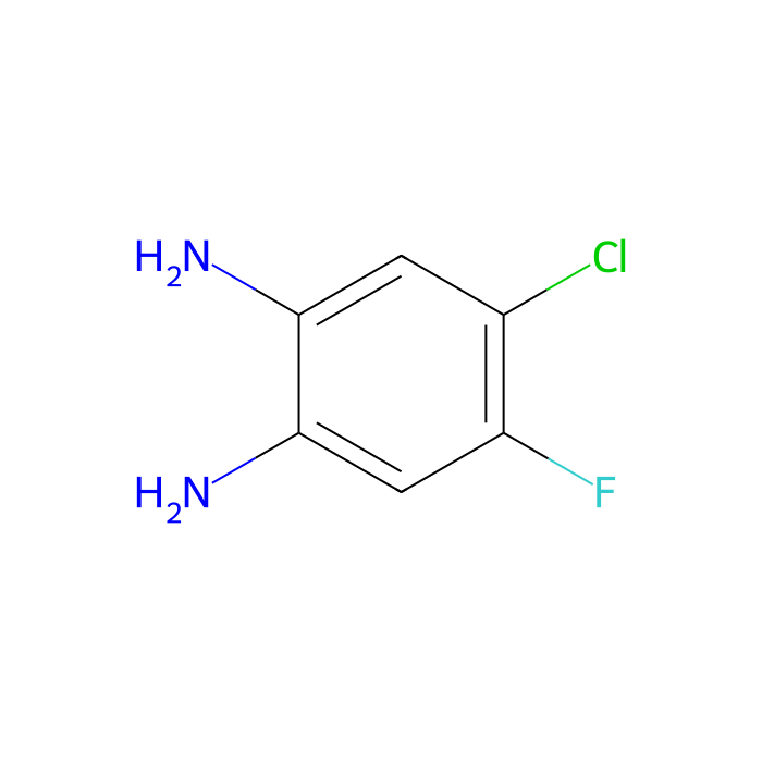 4-氯-5-氟苯-1,2-二胺