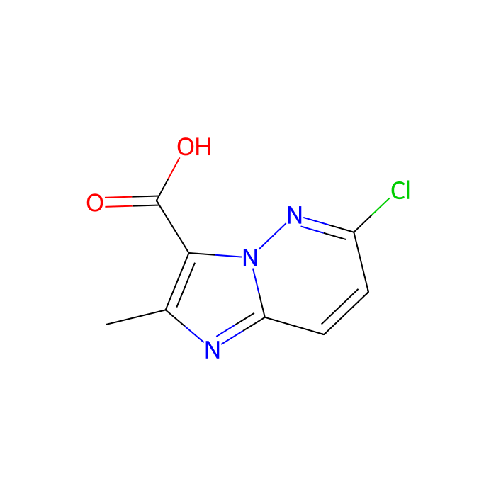 6-氯-2-甲基咪唑并[1,2-b]哒嗪-3-羧酸