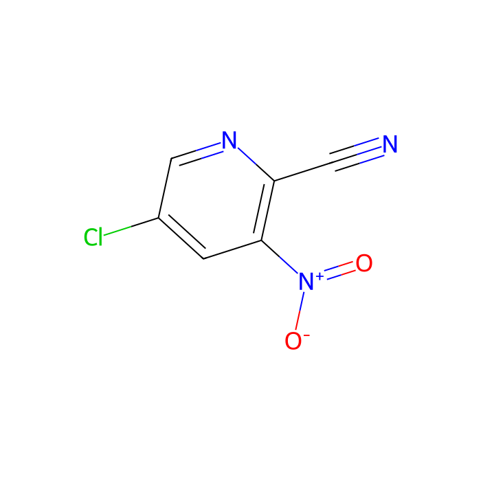 5-氯-3-硝基吡啶-2-腈
