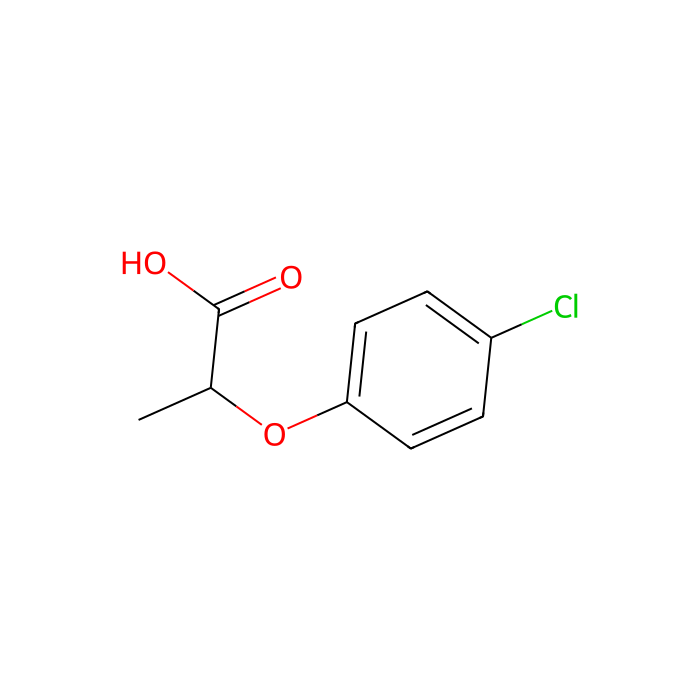 2-(4-氯苯氧基)丙酸, ClC-1 通道阻断剂
