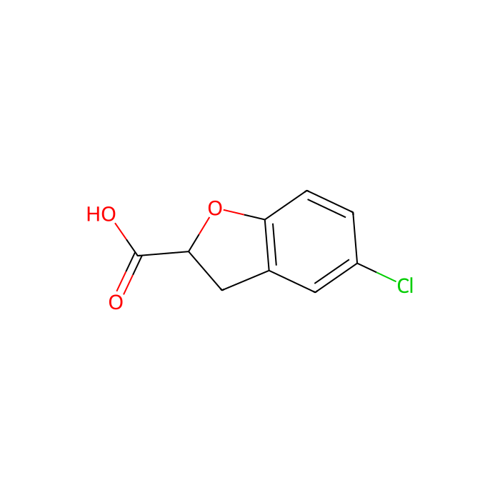 5-氯-2,3-二氢-苯并呋喃-2-羧酸