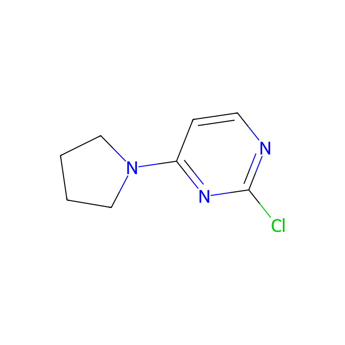 2-氯-4-(吡咯烷-1-基)嘧啶