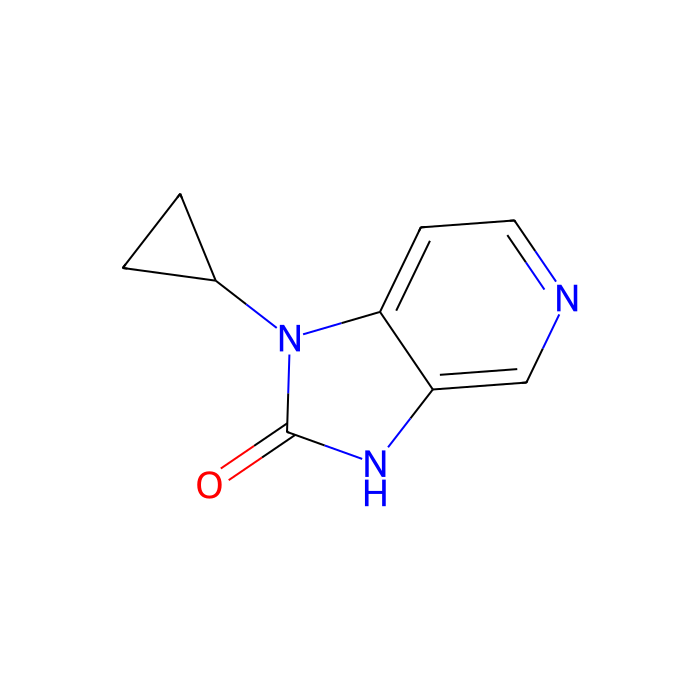 1-环丙基-1,3-二氢咪唑并[4,5-c]吡啶-2-酮