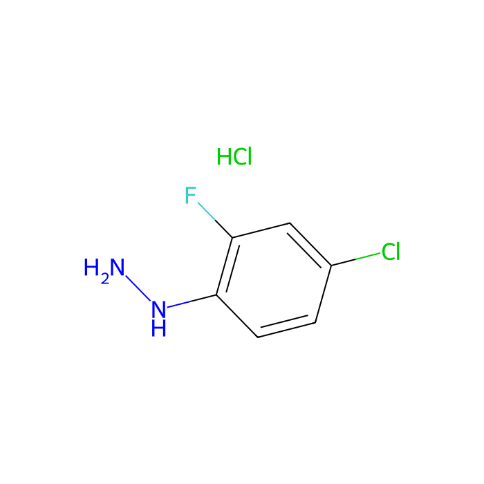 4-氯-2-氟苯肼盐酸盐