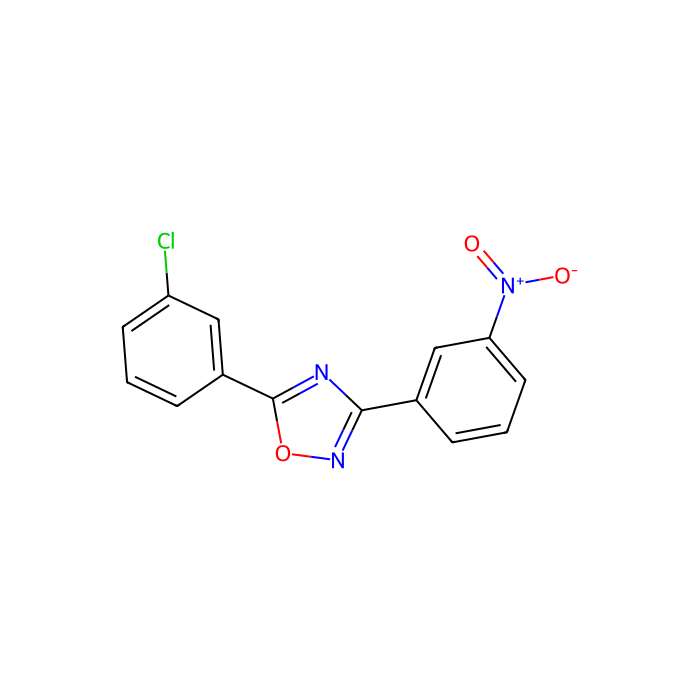 5-(3-氯苯基)-3-(3-硝基苯基)-1,2,4-恶二唑