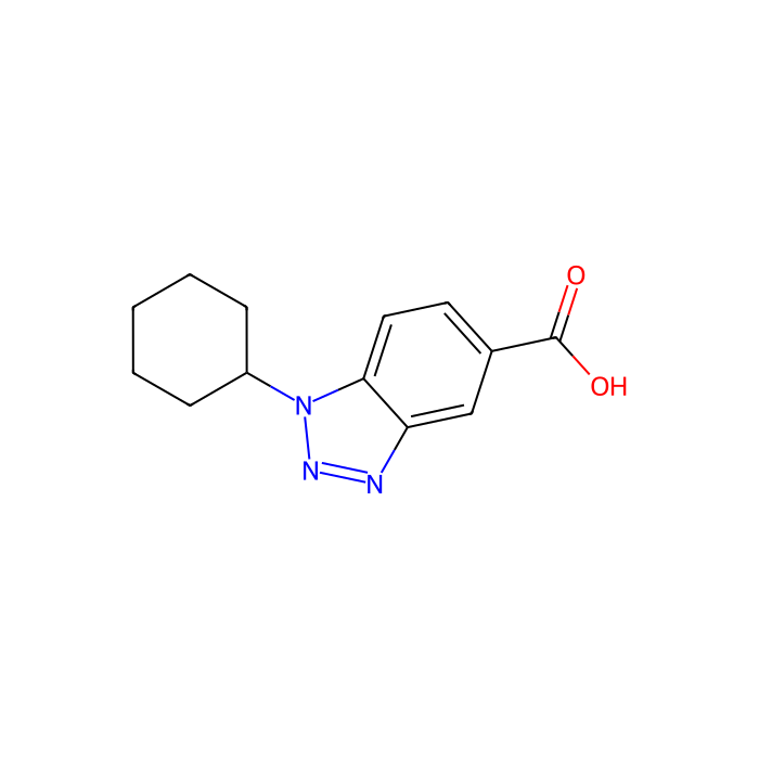 1-环己基-1,2,3-苯并三唑-5-羧酸