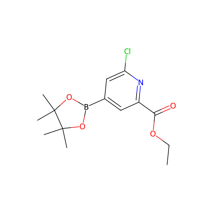 2-氯-6-(乙氧羰基)吡啶-4-硼酸频哪醇酯