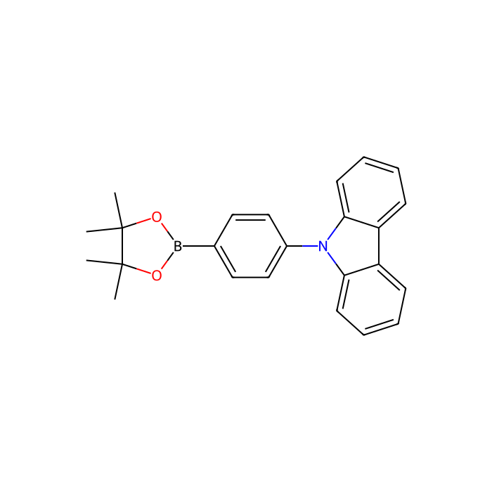 9-[4-(4,4,5,5-四甲基-1,3,2-二氧杂环戊硼烷-2-基)苯基]-9H-咔唑