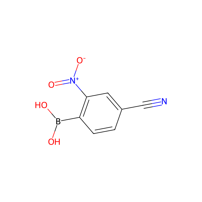 4-氰基-2-硝基苯硼酸