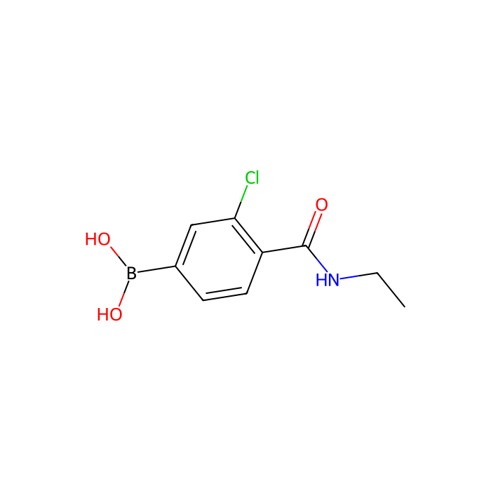3-氯-4-(N-乙基氨基甲酰基)苯基硼酸