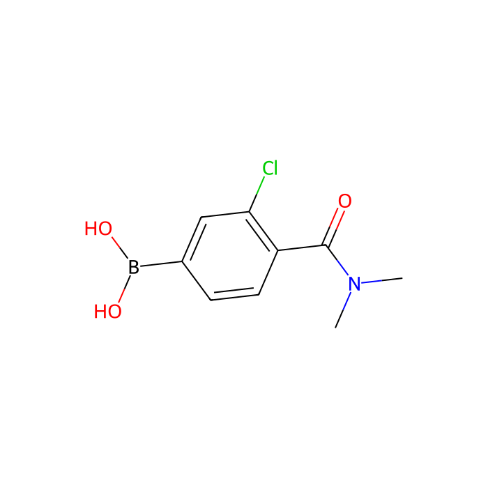 3-氯-4-(二甲基氨甲酰基)苯硼酸