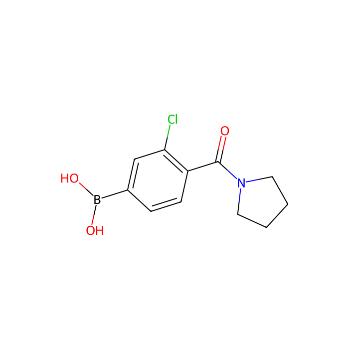 3-氯-4-(吡咯烷基-1-羰基)苯基硼酸