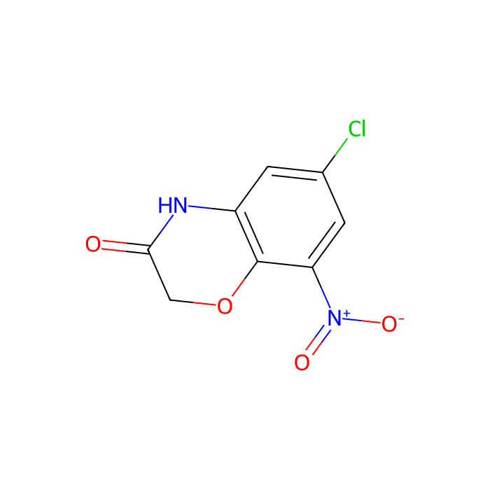 6-氯-8-硝基-4h-苯并[1,4]恶嗪-3-酮