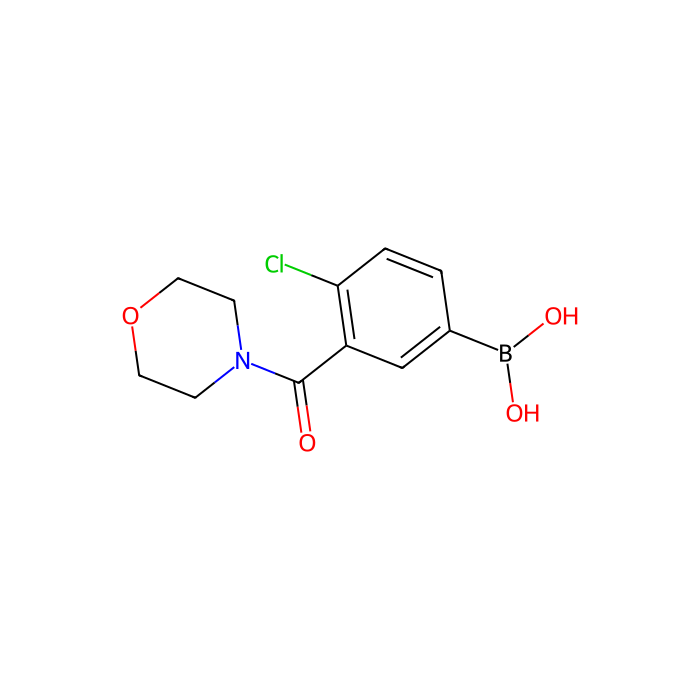 4-氯-3-(4-吗啉基羰基)苯硼酸