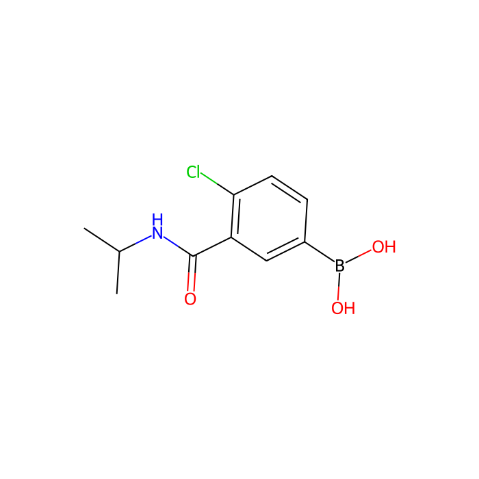 4-氯-3-(异丙基氨基甲酰基)苯基硼酸