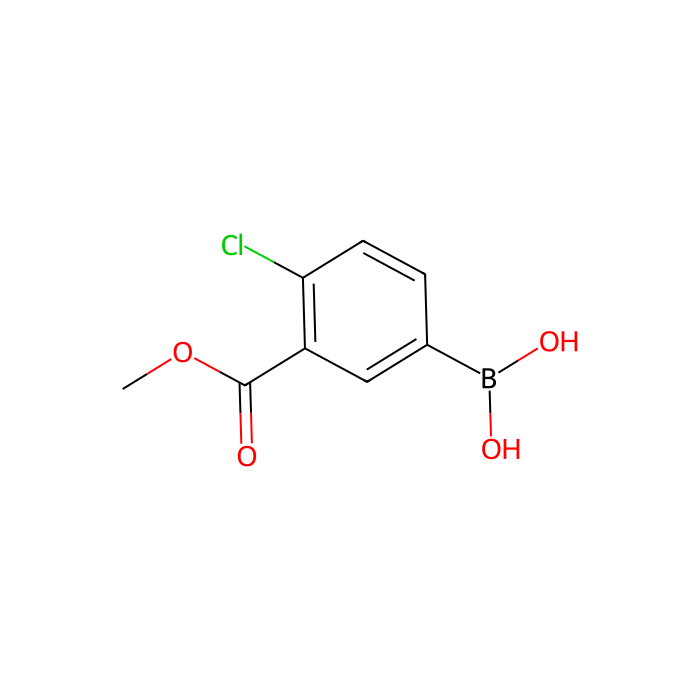 4-氯-3-(甲氧基羰基)苯硼酸 (含不同量的酸酐)