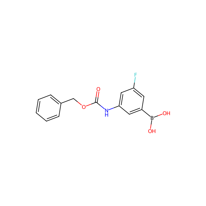 3-(Cbz-氨基)-5-氟苯基硼酸