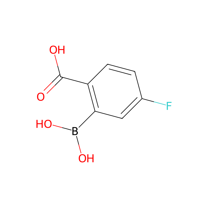 2-羧基-5-氟苯基硼酸