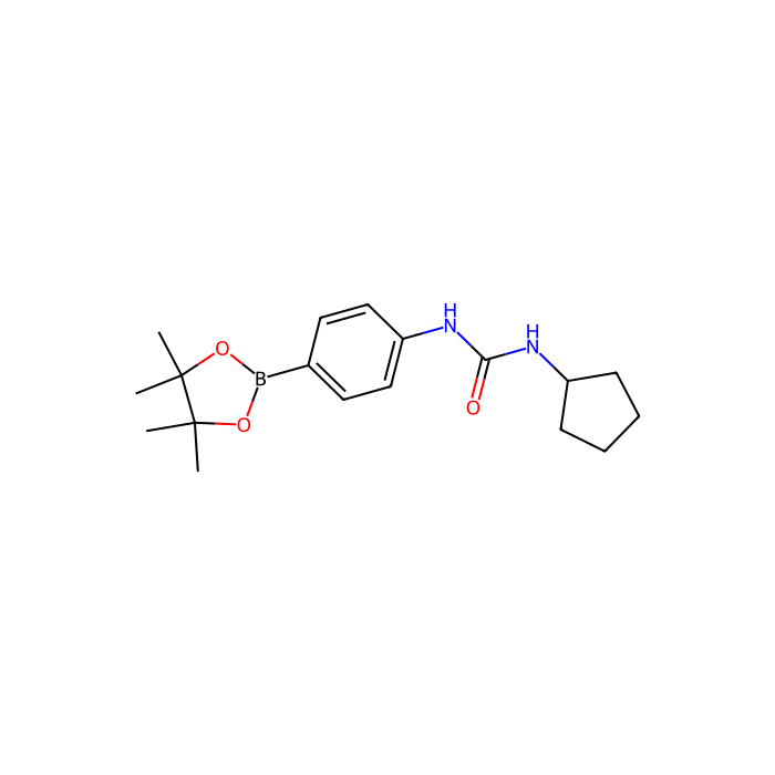 4-(3-环戊基脲)苯硼酸频哪酯