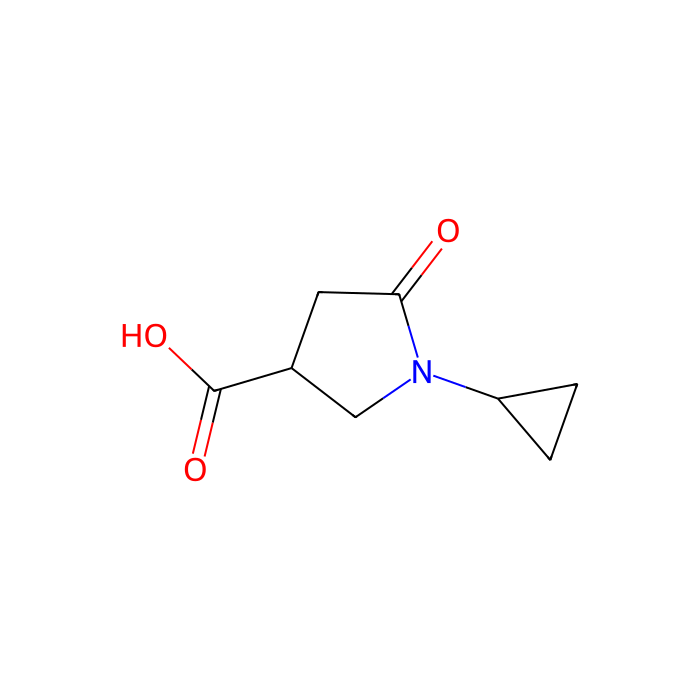 1-环丙基-5-氧吡咯烷-3-羧酸