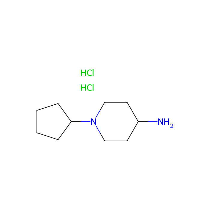1-环戊基哌啶-4-胺二盐酸盐