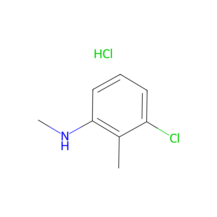 3-氯-N,2-二甲基苯胺盐酸盐
