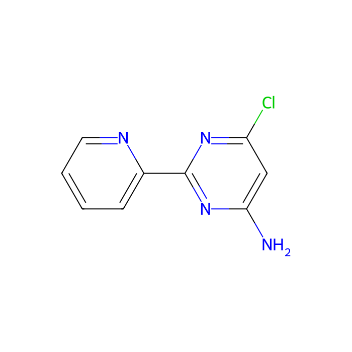2-(2-吡啶基)-6-氯-4-氨基嘧啶