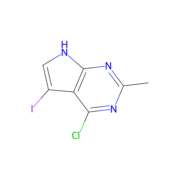 4-氯-5-碘-2-甲基-7H-吡咯并[2,3-d]嘧啶