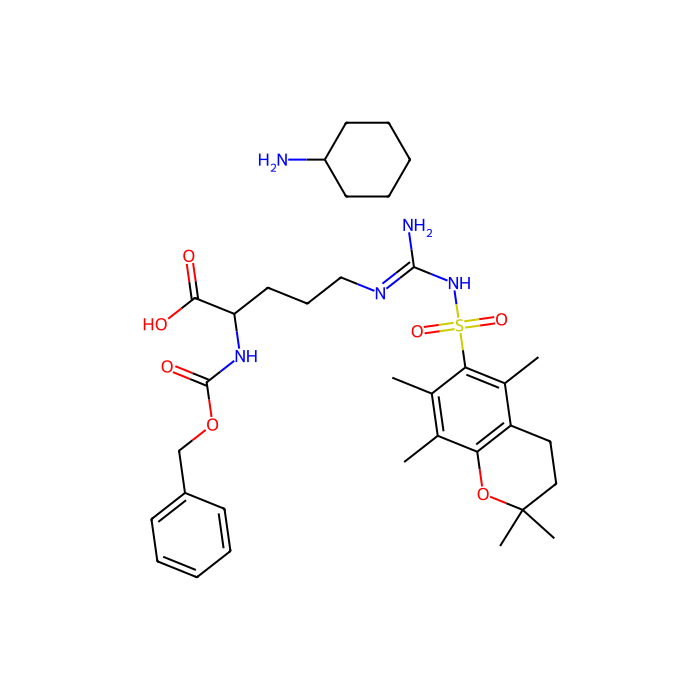 N-苄氧羰基-L-精氨酸(Pmc)-OH环己基胺盐