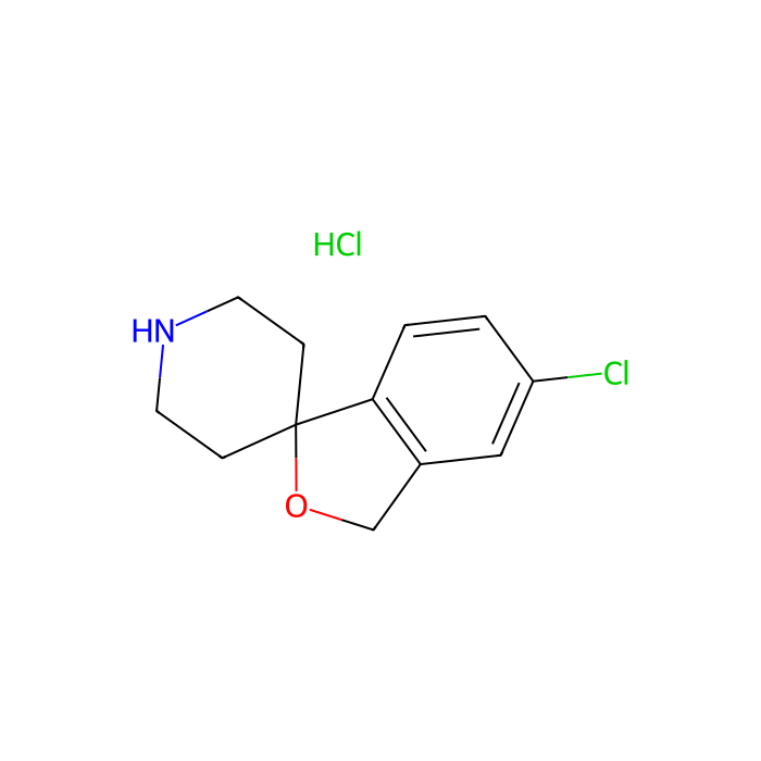 5-氯-3H-螺[异苯并呋喃-1,4-哌啶]盐酸盐