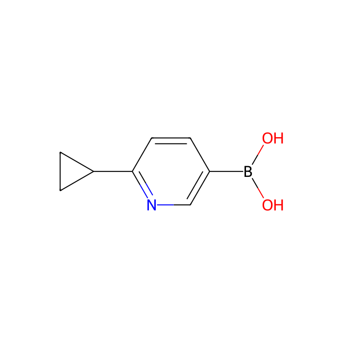 (6-环丙基吡啶-3-基)硼酸(含不等量酸酐)